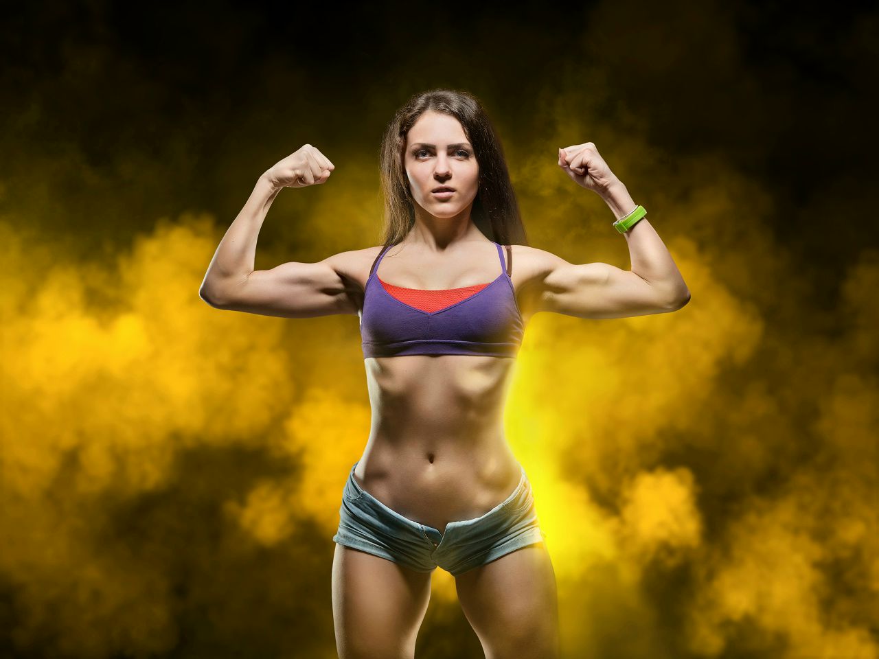 Athletic girls in Bhivandi